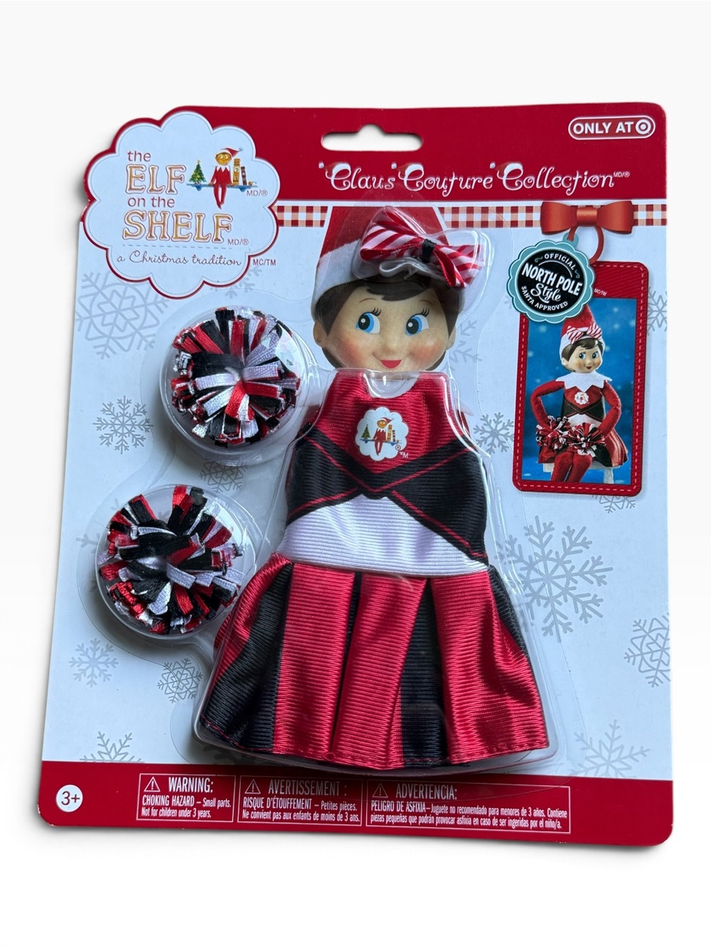 Elf on the Shelf Claus Couture Spirited Cheer Gear NIP Target Exclusive Retired